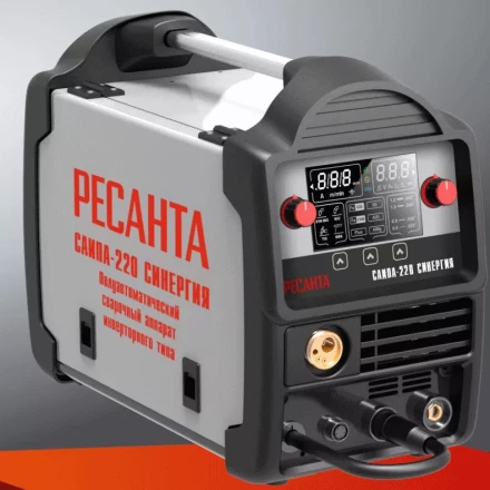 Полуавтоматический сварочный аппарат инверторный САИПА-220 Синергия купить в Сургуте