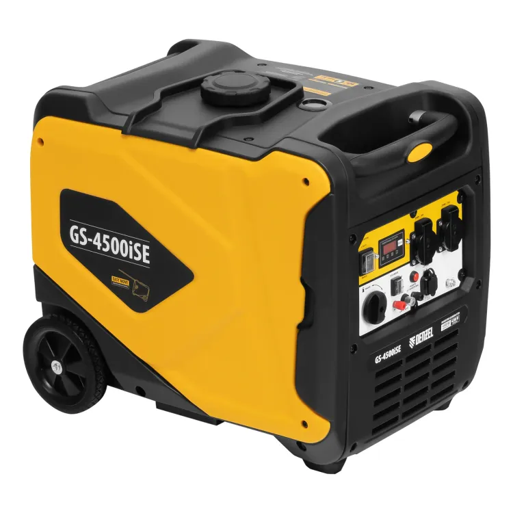 Генератор инверторный GS-4500iSE, 4,5 кВт, 230 В, закрытый корпус,электростартер// Denzel 94714 купить в Сургуте