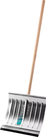 Лопата снеговая алюминиевая с деревянным черенком, 430мм, СИБИН 421857 421857 купить в Сургуте