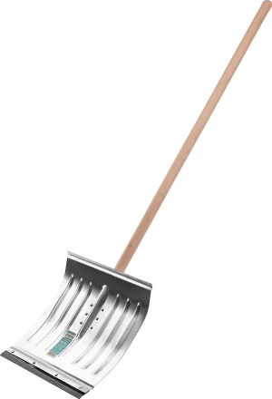 Лопата снеговая алюминиевая с деревянным черенком, 430мм, СИБИН 421857 421857 купить в Сургуте