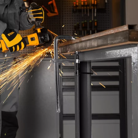 Струбцина F-образная Denzel 20477, 120x300мм, кованая купить в Сургуте