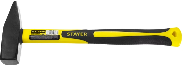 Молоток слесарный Fiberglass 800 г с фиберглассовой рукояткой, STAYER Professional 20050-08 20050-08_z01 купить в Сургуте
