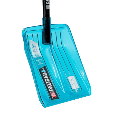 Лопата для уборки снега Palisad 61799, поликарбонат, 260х310х870 мм, стальной черенок, LUXE купить в Сургуте