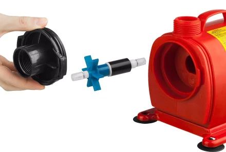 Насос GRINDA фонтанный д/чистой воды, 3 насадки, пропускная способность 3600 л/ч, высота подачи воды 4,2 м, 120 Вт GFP-60-4.2 купить в Сургуте