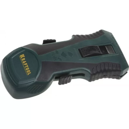 Скребок &quot;Safety&quot; 2 в 1, KRAFTOOL 08543, двухкомпонентный корпус, тип лезвия H01, пластиковое лезвие в комплекте 8543 купить в Сургуте