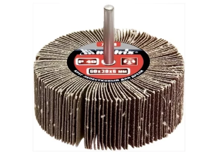 Круг лепестковый для дрели P 40 60 х 30 х 6 мм MATRIX 74120 купить в Сургуте