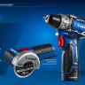 ЗУБР КОМПАКТ #5, набор: дрель-шуруповерт + мини УШМ, BRUSHLESS, 12 В, 45 Н·м, 2 АКБ тип Т7 (4 и 2 А·ч), кейс, Профессионал (DB-121-42AB) купить в Сургуте