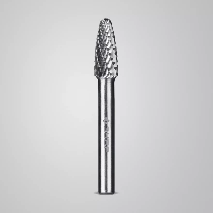 Зубр Твердосплавная борфреза F - парабола с закругленным углом, 8 х 20 мм, радиус 2.0 мм (28805-8-20) купить в Сургуте