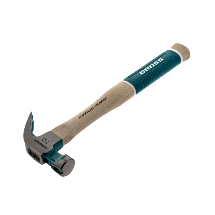 Молоток-гвоздодер с магнитом GROSS AMERICAN HICKORY 200 г угол 45 обрезиненная рукоятка 10414 купить в Сургуте