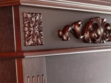 Портал для электрического камина Electrolux Noce 30 шпон темный дуб купить в Сургуте