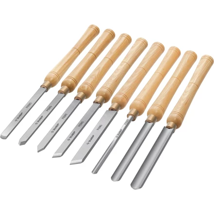 ЗУБР УМЕЛЕЦ-8, 8 шт, Р6М5, набор ручных резцов по дереву, Профессионал (18374) купить в Сургуте