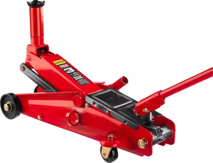 Домкрат гидравлический подкатной &quot;RED FORCE&quot;, для внедорожников, 3т, 155-545мм, STAYER 43157-3 43157-3 купить в Сургуте