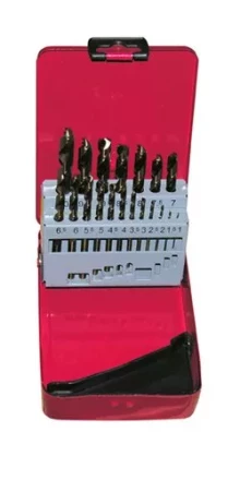 Набор сверл д/мет.Р6М5  13шт.в мет.футляре 1/50 25213 купить в Сургуте