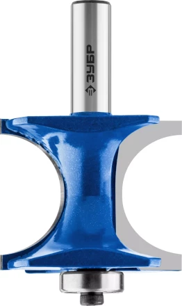 ЗУБР 54 x 51 мм, радиус 12.7 мм, фреза полустержневая с подшипником, Профессионал (28722-54) купить в Сургуте