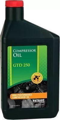 Масло компрессорное OIL GTD 250/VG 100  1 л   PATRIOT GARDEN купить в Сургуте