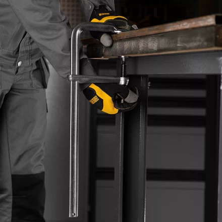 Струбцина F-образная Denzel 20478, 120x400мм, кованая купить в Сургуте