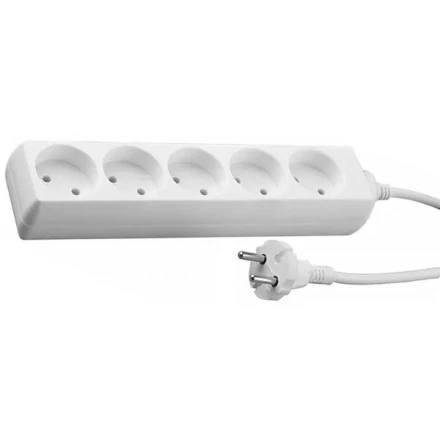 Удлинитель СВЕТОЗАР электрический, 5 гнезд, 3м SV-55050-3 купить в Сургуте