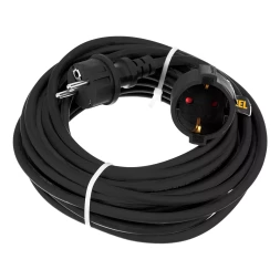 Удлинитель-шнур силовой Denzel Top Series, КГТТ, 10м, 1 розетка, 3 x 1,5 мм, 3 м 37419