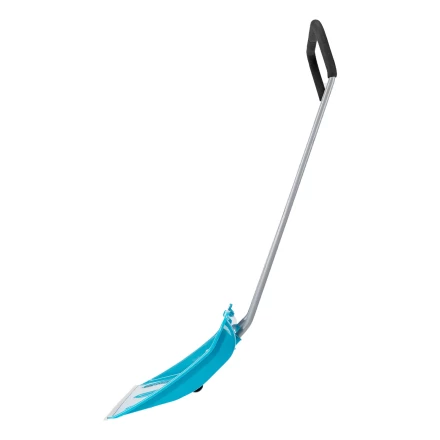 Скрепер для уборки снега Palisad 61800, полипропилен, колеса, 750х445х1275 мм, рукоятка с ПВХ, LUXE купить в Сургуте