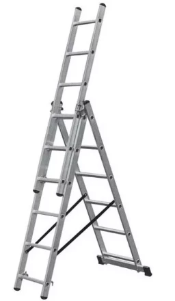Лестница 3-х секционная алюминиевая 3*6 1013303 купить в Сургуте