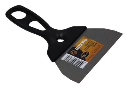 Шпатель нержавеющая сталь пластиковая рукоятка 150мм Вихрь купить в Сургуте