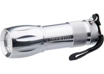 Фонарик светодиодный, алюминиевый корпус, влагозащищённый, 9Led, 3хААА, Stern 90502 купить в Сургуте
