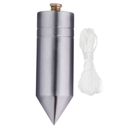 Отвес цилиндрический 600 г шнур 5 м Matrix 84893 купить в Сургуте