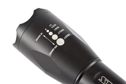 Фонарь 3 W CREE LED зум 3 режима 100% - 50% - стробоскоп ремешок 160 Лм 200 м 3хААА Stern 90581 купить в Сургуте