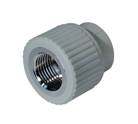 Муфта комб. PP-R ВР 25мм х 3/4 сер.(25/100) 44054 купить в Сургуте