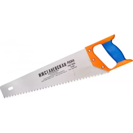 Ножовка &quot;ИЖ&quot; &quot;ПРЕМИУМ&quot; по дереву с двухкомпонентной пластиковой рукояткой, шаг 5мм, 400мм 1520-40-05_z01 купить в Сургуте