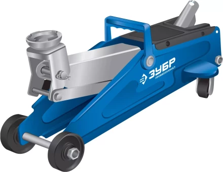 Домкрат гидравлический подкатной T50, 2т, 130-380мм, в кейсе, ЗУБР Профессионал 43052-2-K купить в Сургуте