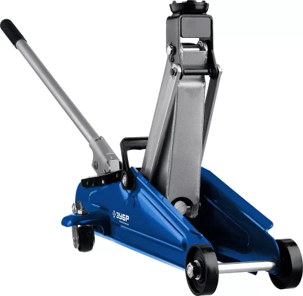 Домкрат гидравлический подкатной T50, 2т, 130-380мм, в кейсе, ЗУБР Профессионал 43052-2-K купить в Сургуте