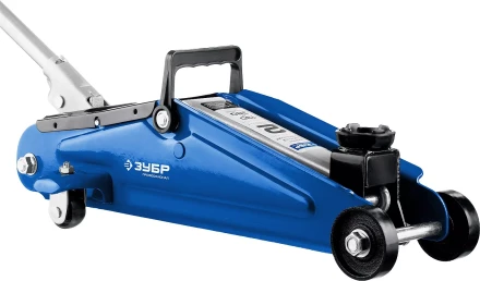 Домкрат гидравлический подкатной T50, 2т, 130-380мм, в кейсе, ЗУБР Профессионал 43052-2-K купить в Сургуте