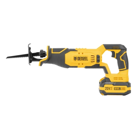 Пила сабельная аккумуляторная RS-180, Li-Ion, 20 В // Denzel 28801 купить в Сургуте