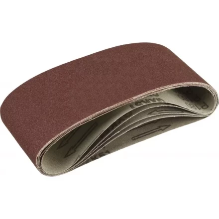 Лента шлифовальная бесконечная ЗУБР &quot;СТАНДАРТ&quot; на тканевой основе, для ЛШМ, P180, 75х457мм, 5 шт 35341-180 купить в Сургуте