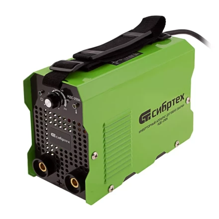 Инверторный аппарат дуговой сварки ИДС-250K, 250 А, ПВ 80%, диаметр электрода 1,6-5 мм Сибртех 94396 купить в Сургуте
