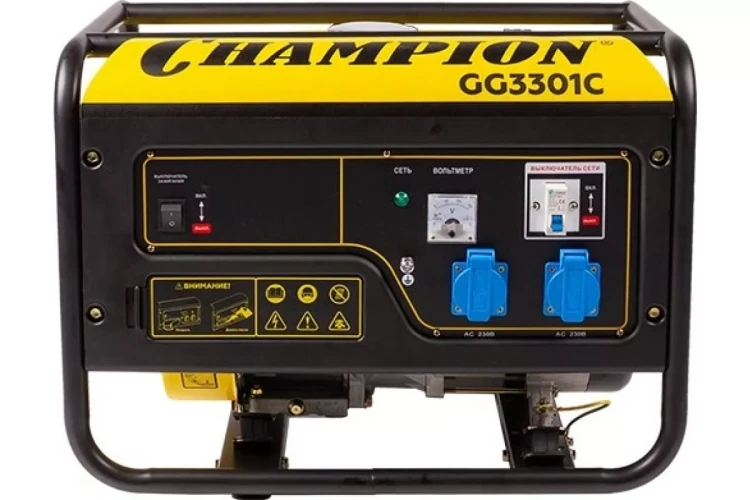 Генератор бензиновый CHAMPION GG3301C купить в Сургуте