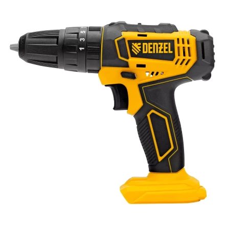 Дрель-шуруповерт аккумуляторная ударная Denzel CID-18-0, Li-Ion, 18 В 26136 купить в Сургуте