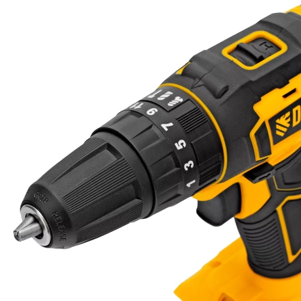 Дрель-шуруповерт аккумуляторная ударная Denzel CID-18-0, Li-Ion, 18 В 26136 купить в Сургуте