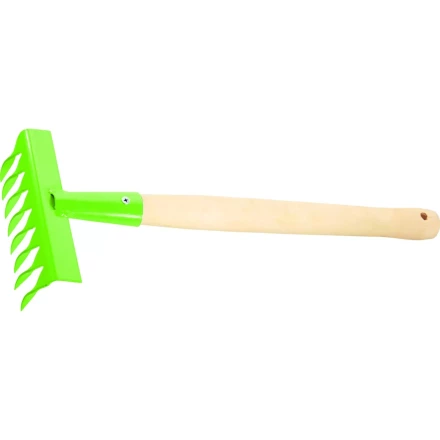 Грабли витые 8-зубые Palisad, 160х390 мм, стальные, деревянная рукоятка, 617617 купить в Сургуте