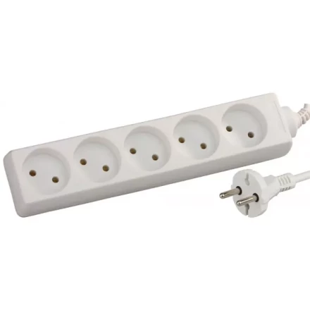 Удлинитель СВЕТОЗАР электрический, 5 гнезд, 5м SV-55050-5 купить в Сургуте