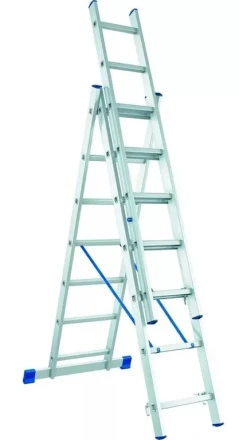 Лестница 3-х секционная алюминиевая 3*7 1013304 купить в Сургуте