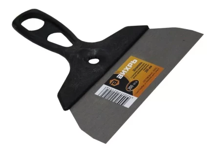 Шпатель нержавеющая сталь пластиковая рукоятка 200мм Вихрь купить в Сургуте