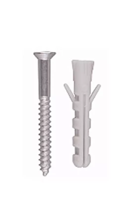 Дюбеля с шурупами, 8x40мм / 5х45мм, 10шт 3066-45-8 купить в Сургуте