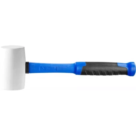 Киянка ЗУБР &quot;ПРОФЕССИОНАЛ&quot; резиновая белая, с фиберглассовой ручкой, 680г 20531-680_z02 купить в Сургуте