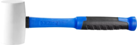 Киянка ЗУБР &quot;ПРОФЕССИОНАЛ&quot; резиновая белая, с фиберглассовой ручкой, 680г 20531-680_z02 купить в Сургуте