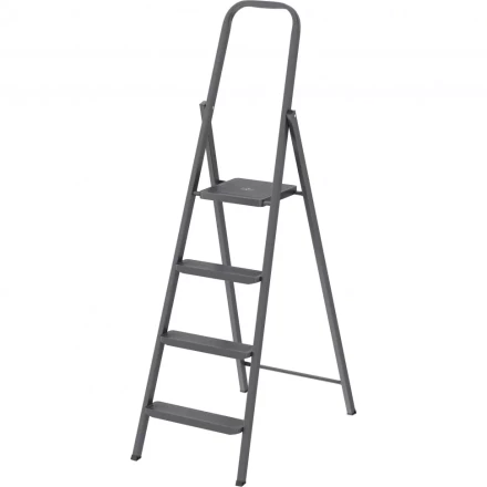 Стремянка 4 ступени компактная стальная Россия Сибртех 97944 купить в Сургуте