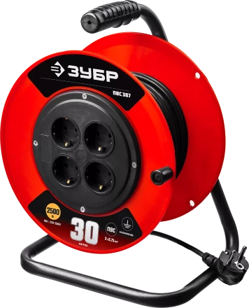 Удлинители на пластиковой катушке ПВС 307 силовые серия МАСТЕР купить в Сургуте