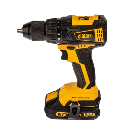 Дрель-шуруповерт аккумуляторная BLDL-IB-18-02 Denzel 26121 купить в Сургуте