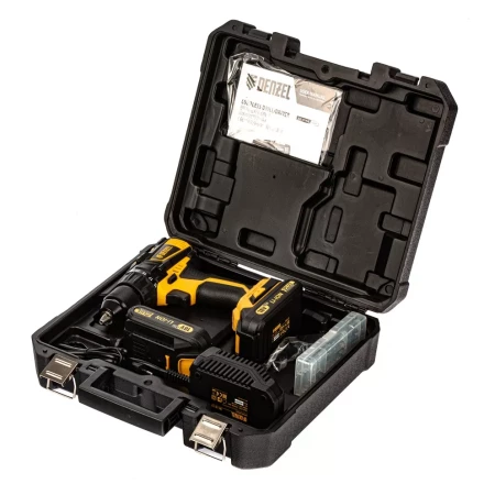 Дрель-шуруповерт аккумуляторная BLDL-IB-18-02 Denzel 26121 купить в Сургуте